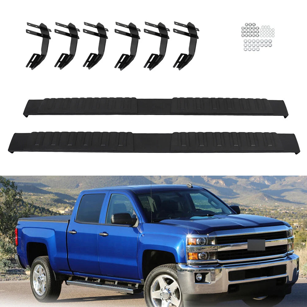 Running Boards for Silverado Sierra 1500 (2019-2023) 6" Side Steps