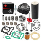 Head Piston Gasket Top End Kit for Yamaha Warrior 350