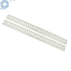 E Track Tie Down Rail Kit for Trailer Truck Van (5', Galvanized, 8 Pack)