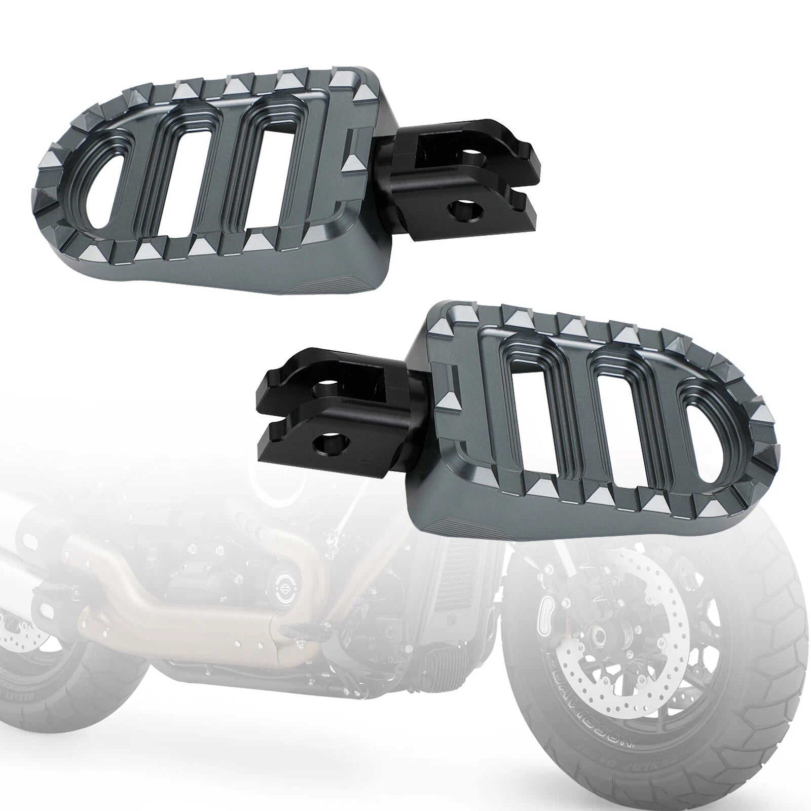 Front Footrests Foot Pegs for Harley Sportster S (2021–2023)
