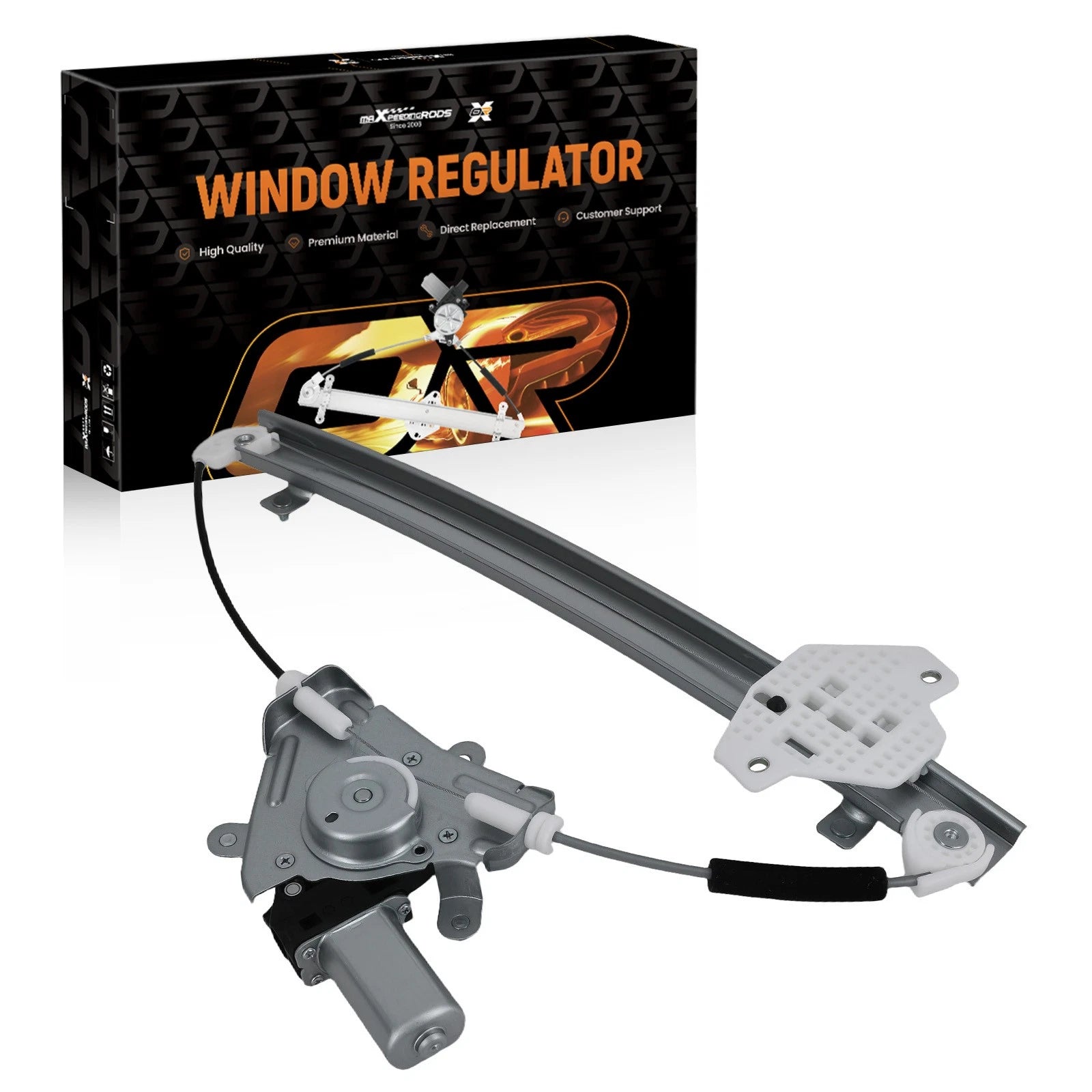 Front Right Window Regulator with Motor for Hyundai Accent (2012-2017)