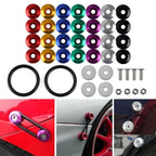 Aluminum Quick Release Fastener Kit for Car Bumpers Trunk Fender Hatch