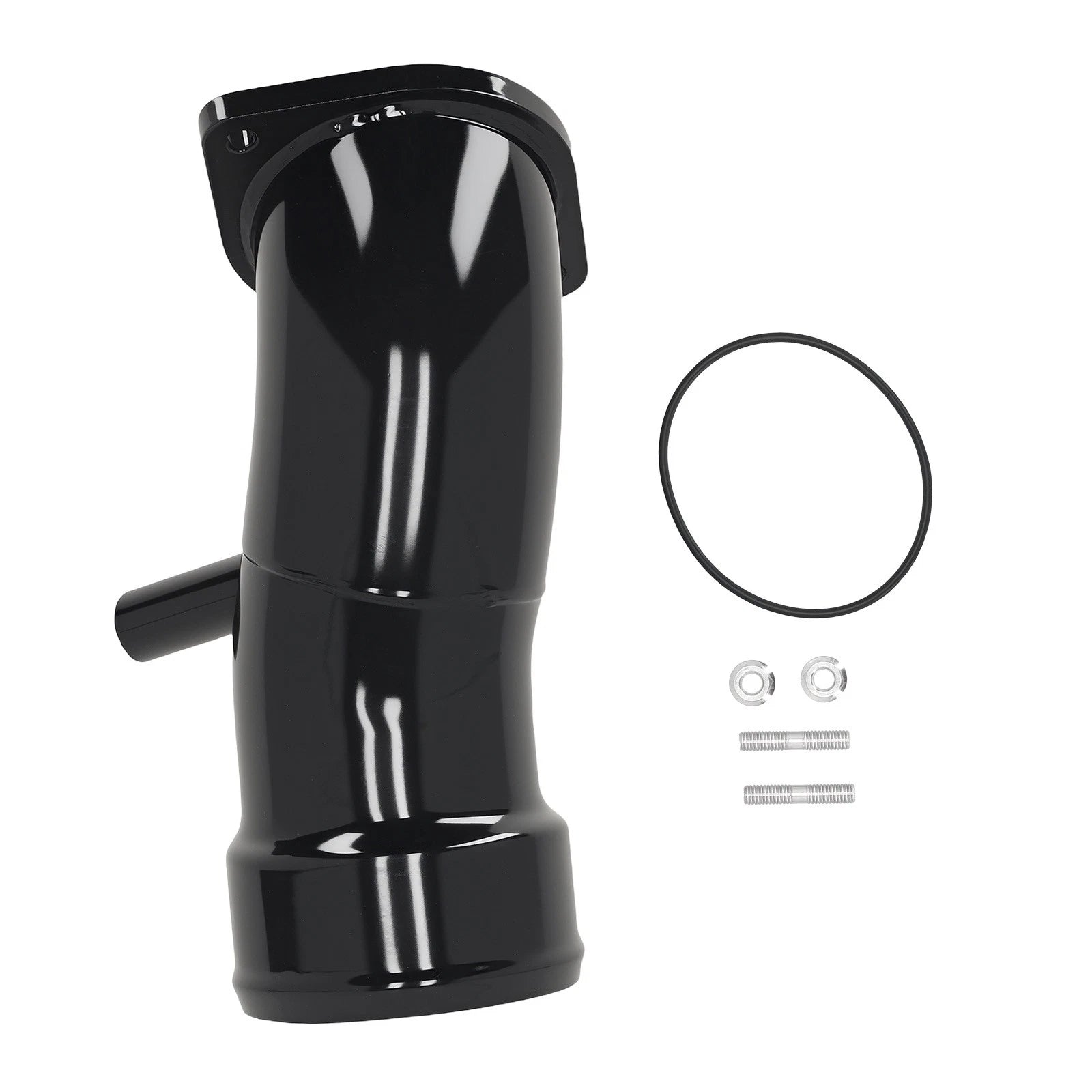 3.5" Black Turbo Intake Horn Kit for GM 6.6L L5P Duramax Diesel (2020–2024)