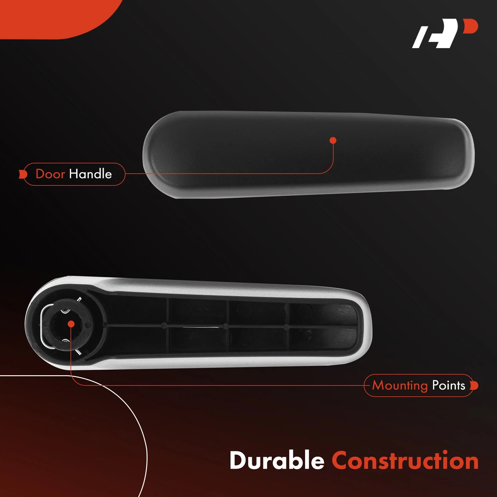 Rear Black Door Interior Handle for Honda Odyssey (1999-2004)