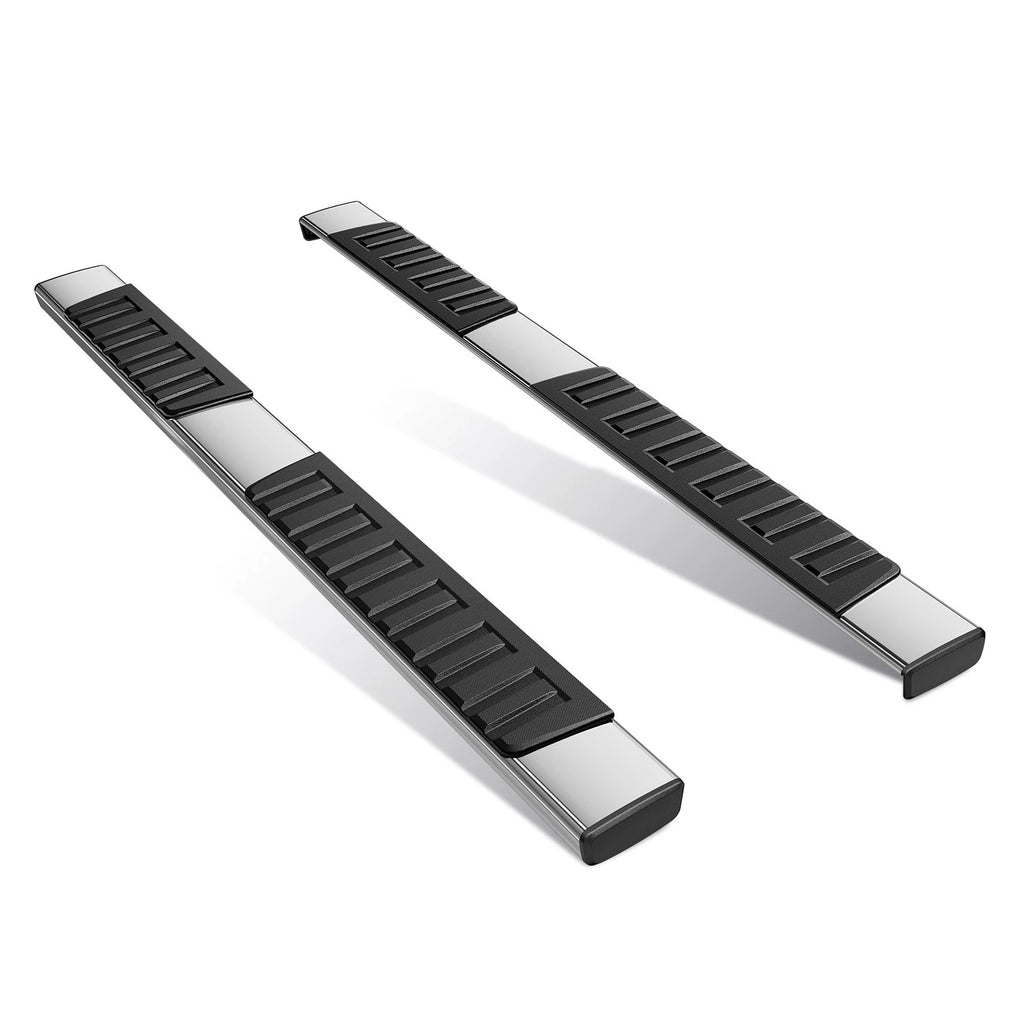 Set of 2 Chrome Nerf Bars for Silverado/Sierra Ext Cab (2007–2019)