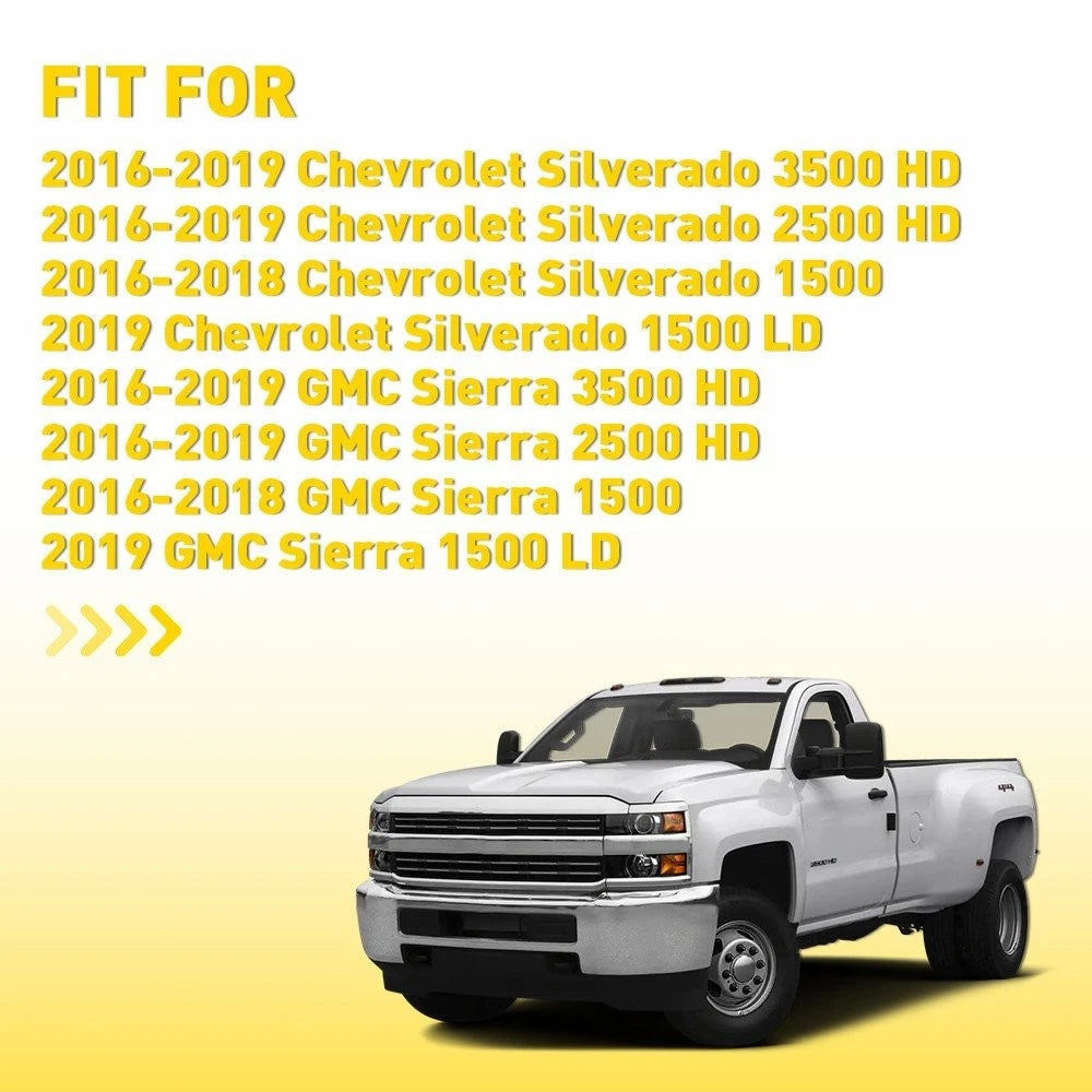Bed Lighting Kit for Chevy Silverado 1500 2500 3500 (2016–2019)