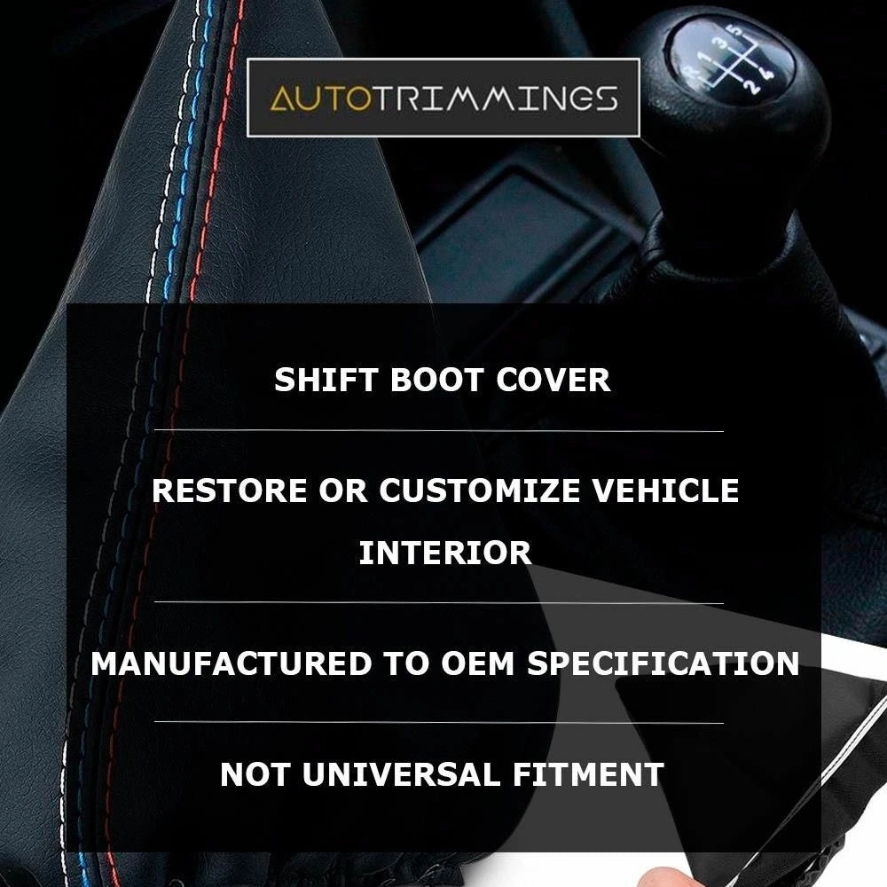 Manual Shift Boot for Acura TSX (2004–2008) Carbon Fiber Red Stitch