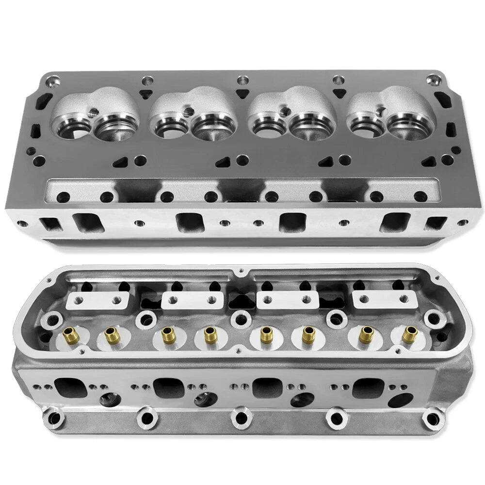 2Pcs Aluminum Cylinder Head for Ford SBF 289 302 351W 5.0L V8 (1962–1995)