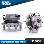 Front Wheel Bearing Hub Pair for Chevy Silverado GMC Sierra 2500HD (2011–2018)