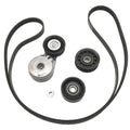 Serpentine Belt Tensioner Pulley Kit for Chevy Equinox Pontiac Torrent (2005–2009)