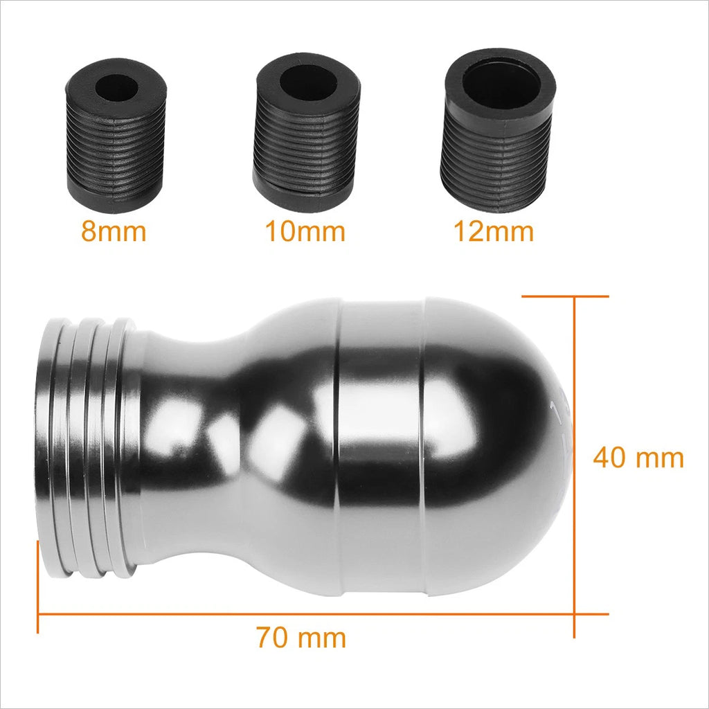 J2 Teardrop Aluminum 6-Speed Manual Shift Knob for Universal Fit (2000–2023)