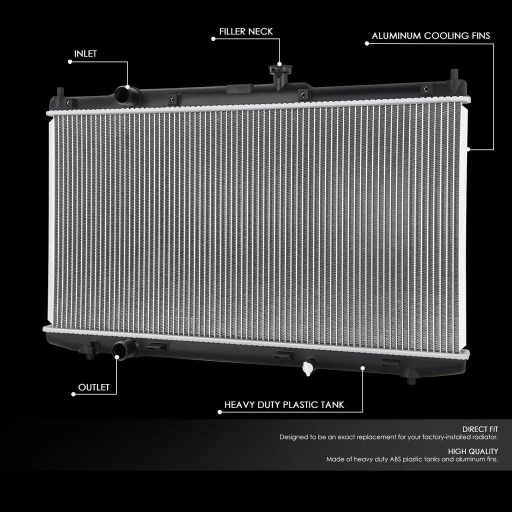 Full Aluminum Radiator for Honda Accord 2.0L Hybrid (2014–2015) DPI 13418