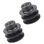 2pcs Iron V Belt Pulley for 168F 170F Engines