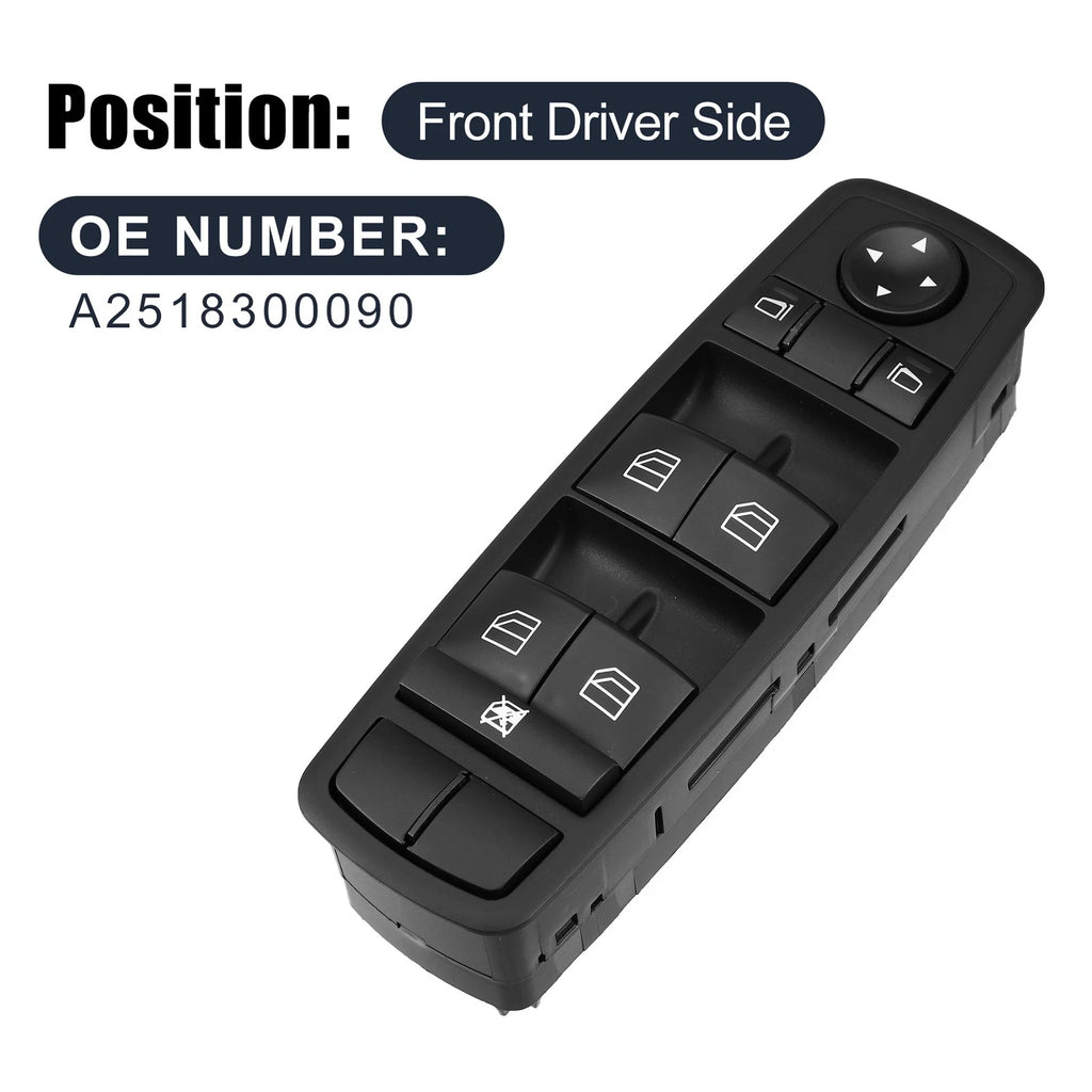 A2518300090 Power Window Switch for Mercedes-Benz R320 (2007–2009)