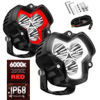 2X LED Pod Work Light for Jeep Truck (Off Road)