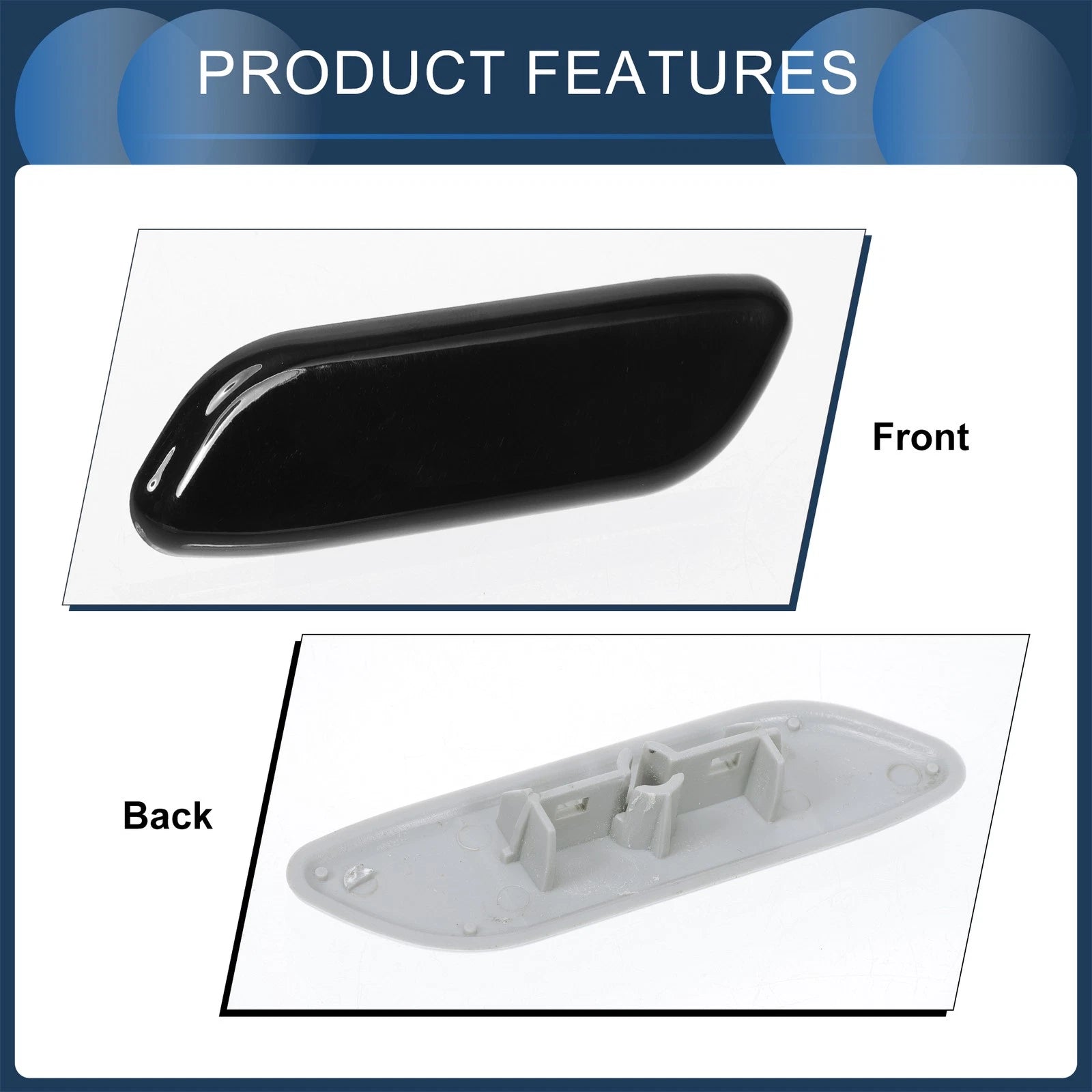 Front Left Washer Nozzle Cover Cap for Honda Accord (CU1, CU2)