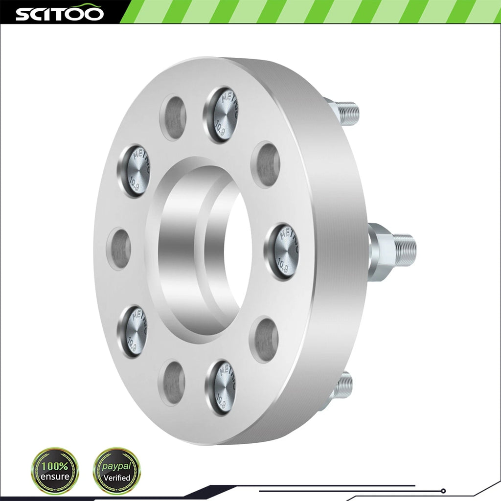 Set of 4 Wheel Spacers 5x110 1" 12x1.25 for Jeep Cherokee Chrysler 200