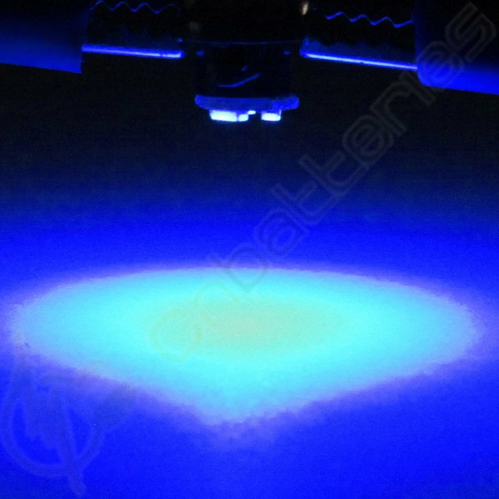 10Pcs T5/T4.7 3SMD LED Bulbs for Dashboard A/C Climate Control (N/A)