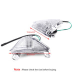 Front Turn Signal Lens for Kawasaki Ninja ZX6R ZX10R ZX14R EX650 ER-6N GTR1400