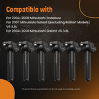 Ignition Coil Pack for Mitsubishi Endeavor Galant V6 3.8L (2004–2008)