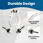 8x Front Suspension Lower Control Arm for BMW E60 525i 528i 530i 535i (2004–2010)
