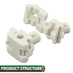Set of 2 Tailgate Handle Rod Latch Retainer Clips for Dodge Ram 1500 2500 3500