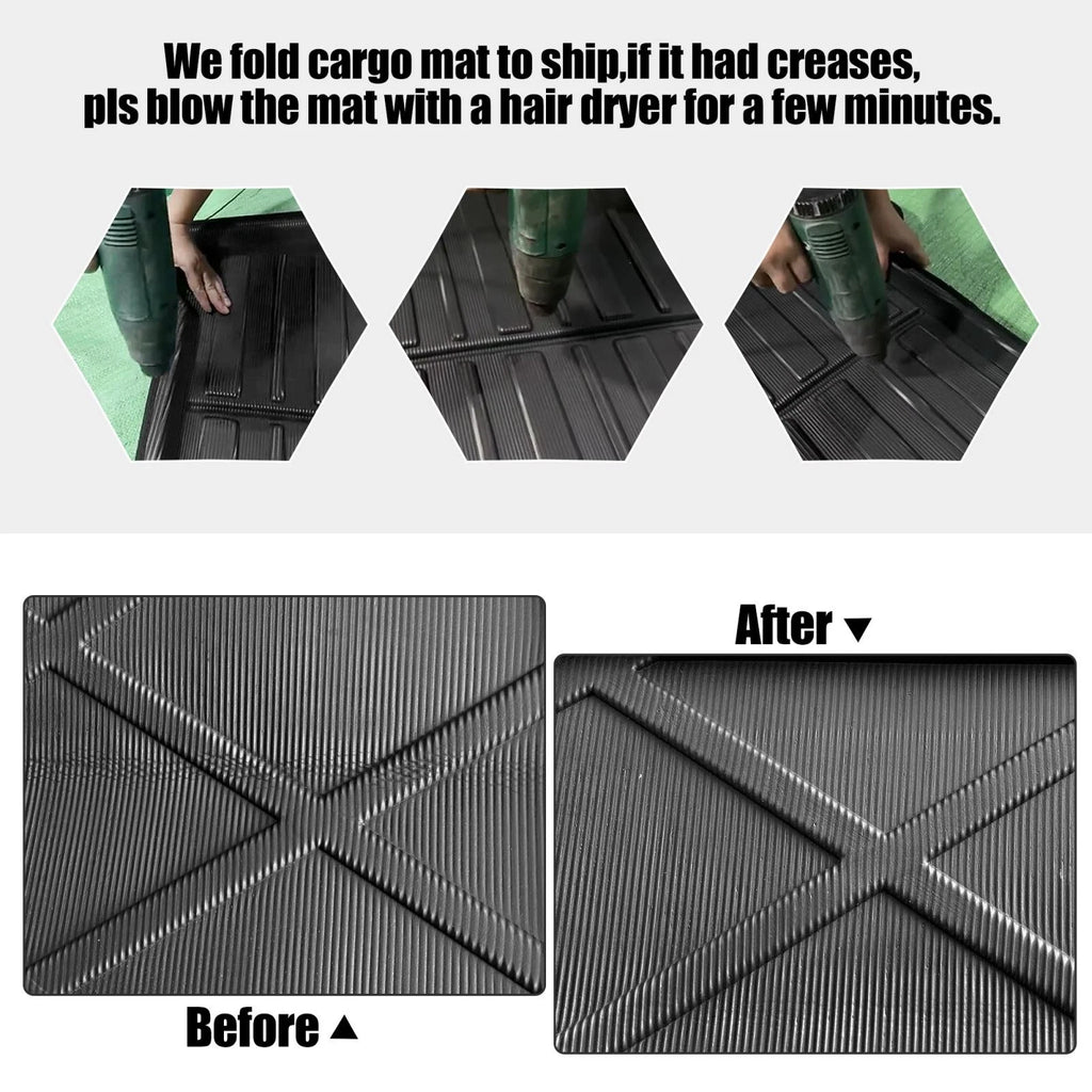 Cargo Trunk Tray Liner for Ford Focus (2012–2017)