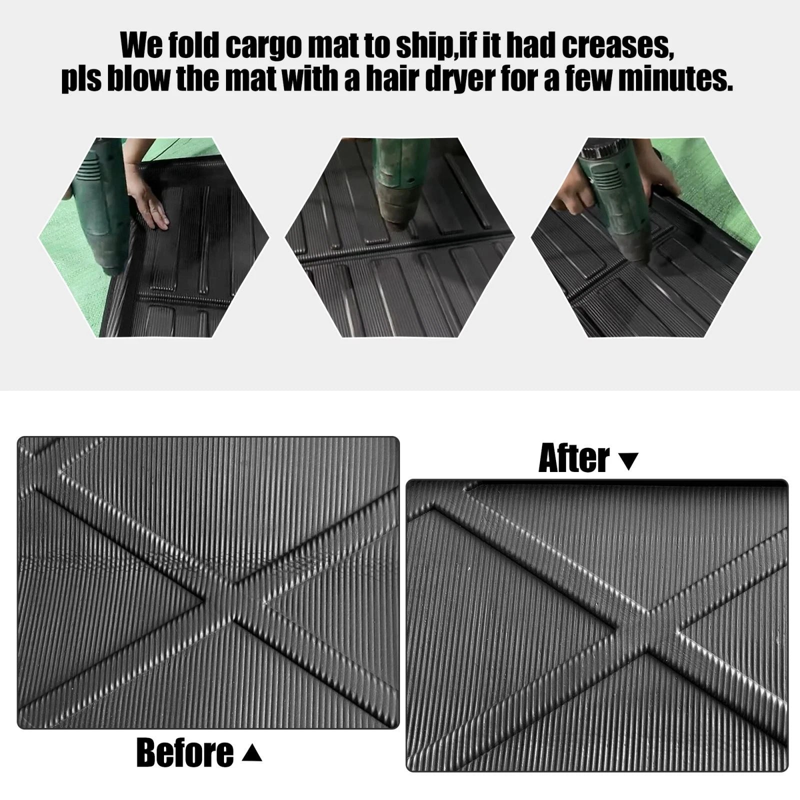 Cargo Trunk Tray Liner for Ford Focus (2012–2017)