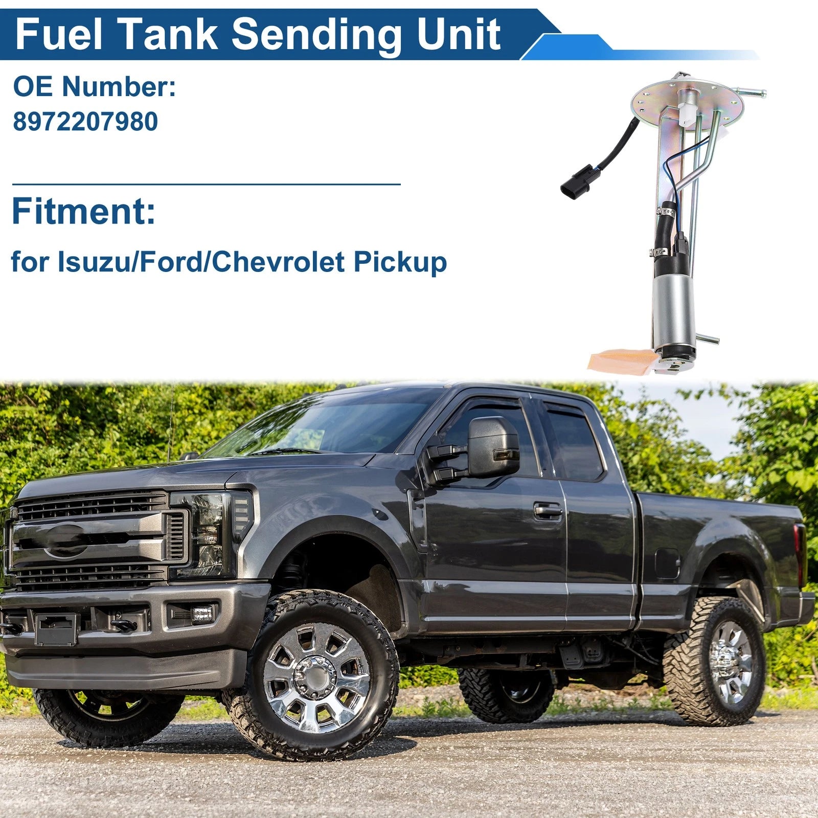 Fuel Level Sending Unit Module for Isuzu Chevrolet Pickup (No. 8972207980)