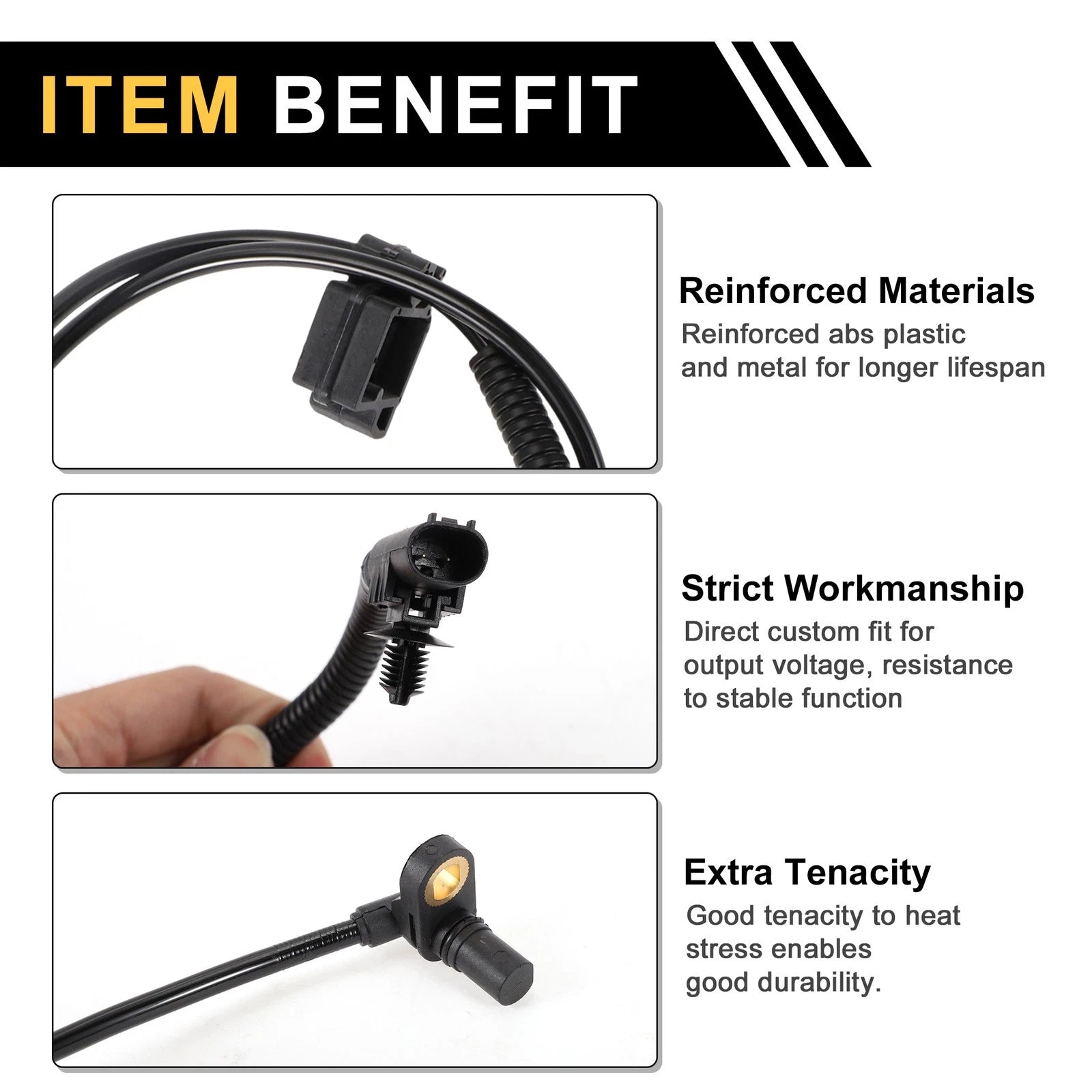 ABS Wheel Speed Sensor No. 5142770AA for Dodge Dakota (2005–2010) & Ram Dakota (2011)