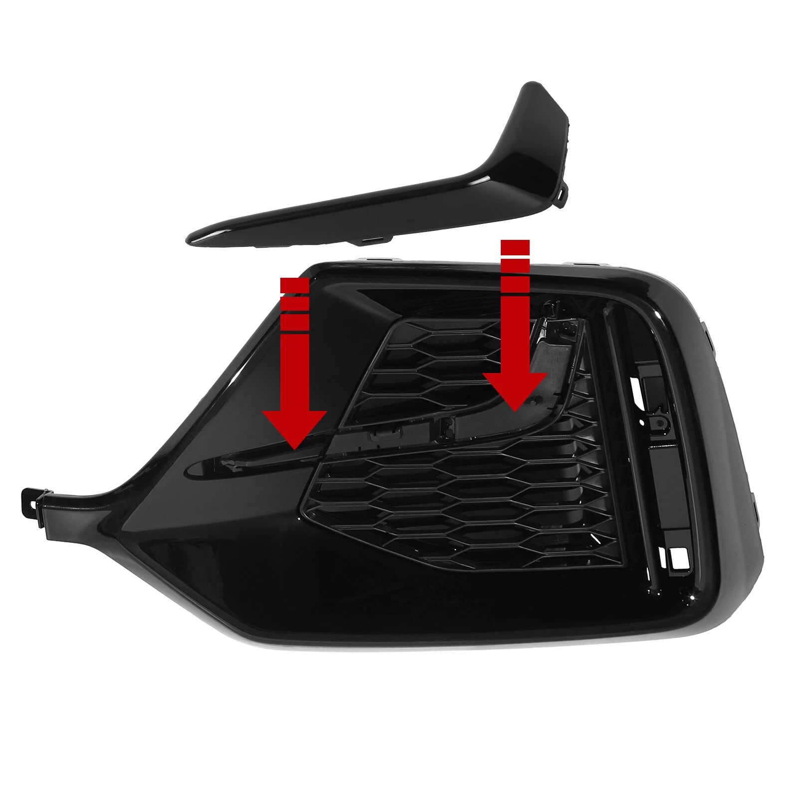 Fog Light Garnish Covers for Honda Civic FK7 Hatchback (2017–2021)