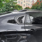 Rear Side Window Louver Vent Cover Trim Add-On for BMW X6 (2008–2014)