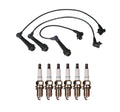 Denso Wire Set & 6 Iridium Spark Plugs for Lexus 3.0L L6