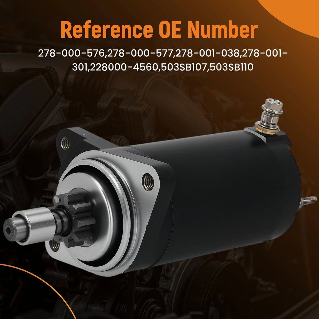 12V 0.6kW Starter for Sea-Doo GTX RFI XP (1995–2002) 278-000-576