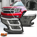 Tail Brake Lights for Toyota Tundra (2014–2021) - Dark Red Lens