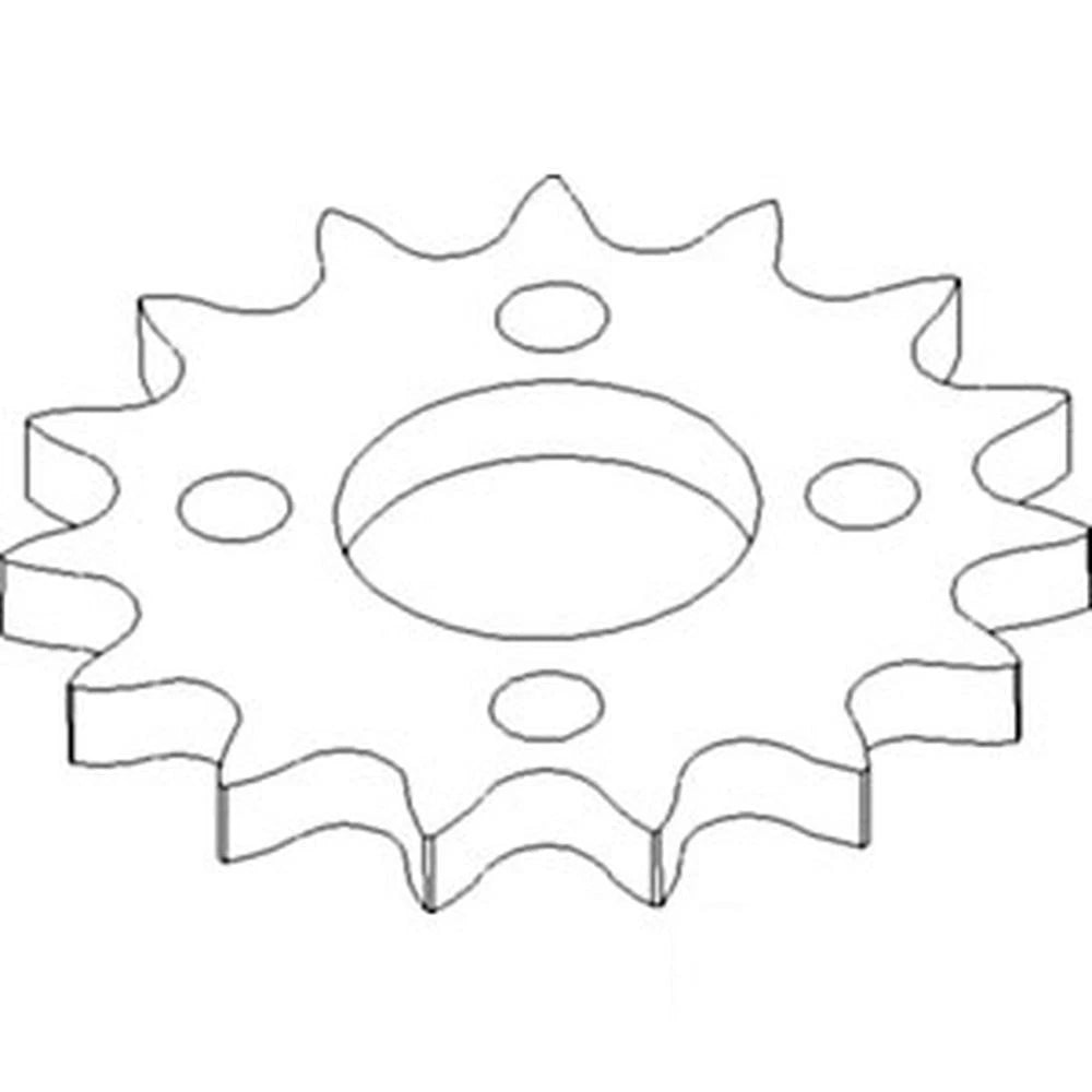 Auger Drive Sprocket Assembly for International/CaseIH 1010 (WN-125990A1-PEX)