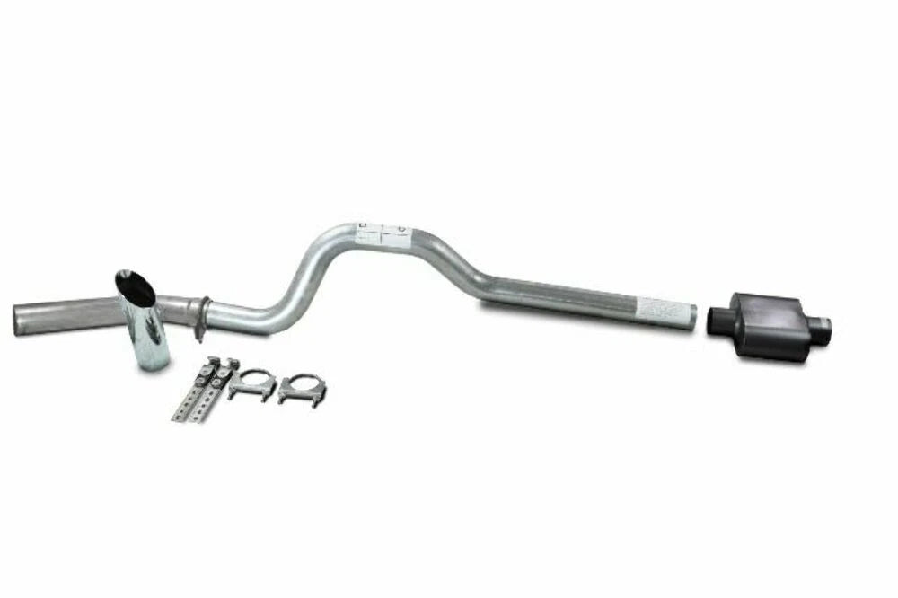 Single 3" Exhaust Kit for Chevy GMC 1500 (2019–2025) - 1 Chamber Muffler