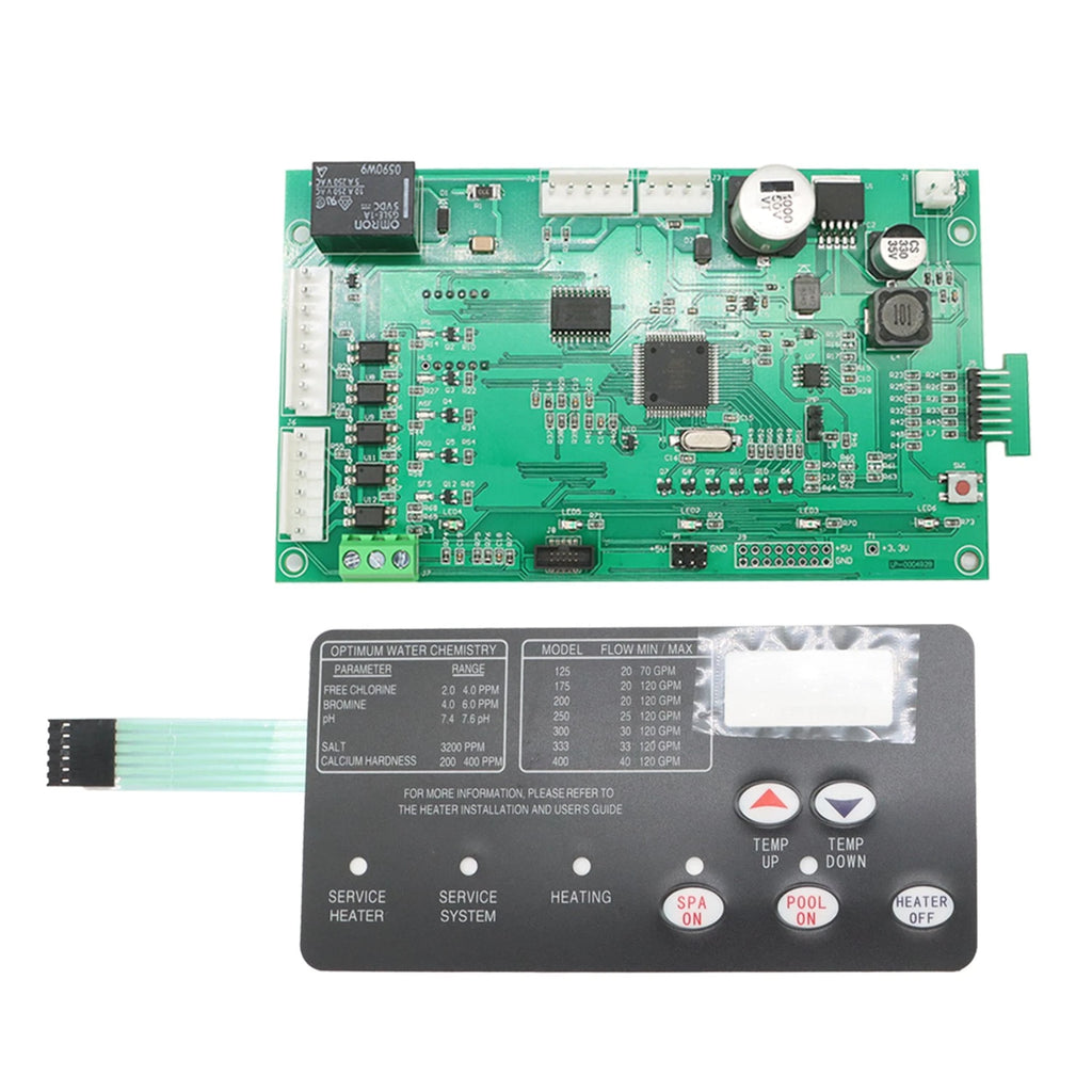 Control Board Kit w/ 472610Z Switch Pad for Pentair MasterTemp (NA/LP)