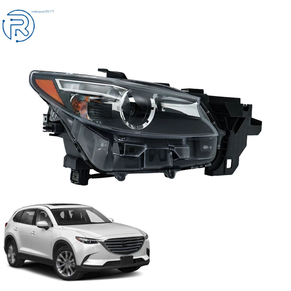 Headlamp for Mazda CX-9 (2016–2023) LED Right Black