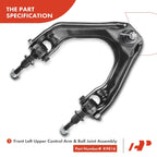 Front Left Upper Control Arm with Ball Joint for Honda Accord (1990-1993)