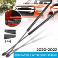 2X Hood Shock Strut for Isuzu D-Max (2020–2022)