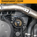 CNC Aluminum Oil Filter Cover Cap Plug for Kawasaki KLR650 (1987–2024)
