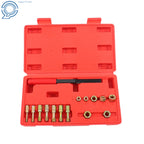 15pcs Metric Thread Chaser Set for Rethreading M6-M12