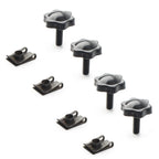 Set of 4 Saddlebag Lock Mounting Theft Deterrent Bolts for Harley FLHT