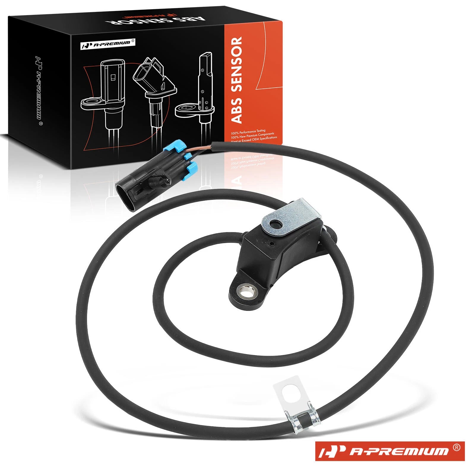 Front Left ABS Wheel Speed Sensor for Chevy C3500 HD (1995–2002)