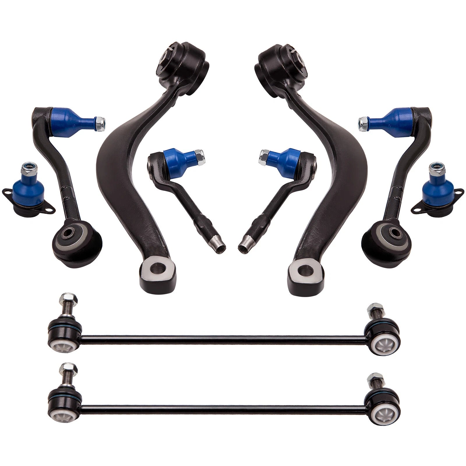 Front & Rear Control Arm Ball Joint Suspension Kit for BMW X5 (2000–2006)