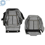 Black Leather Driver Side Seat Cover for Hummer H3 (2006–2010)