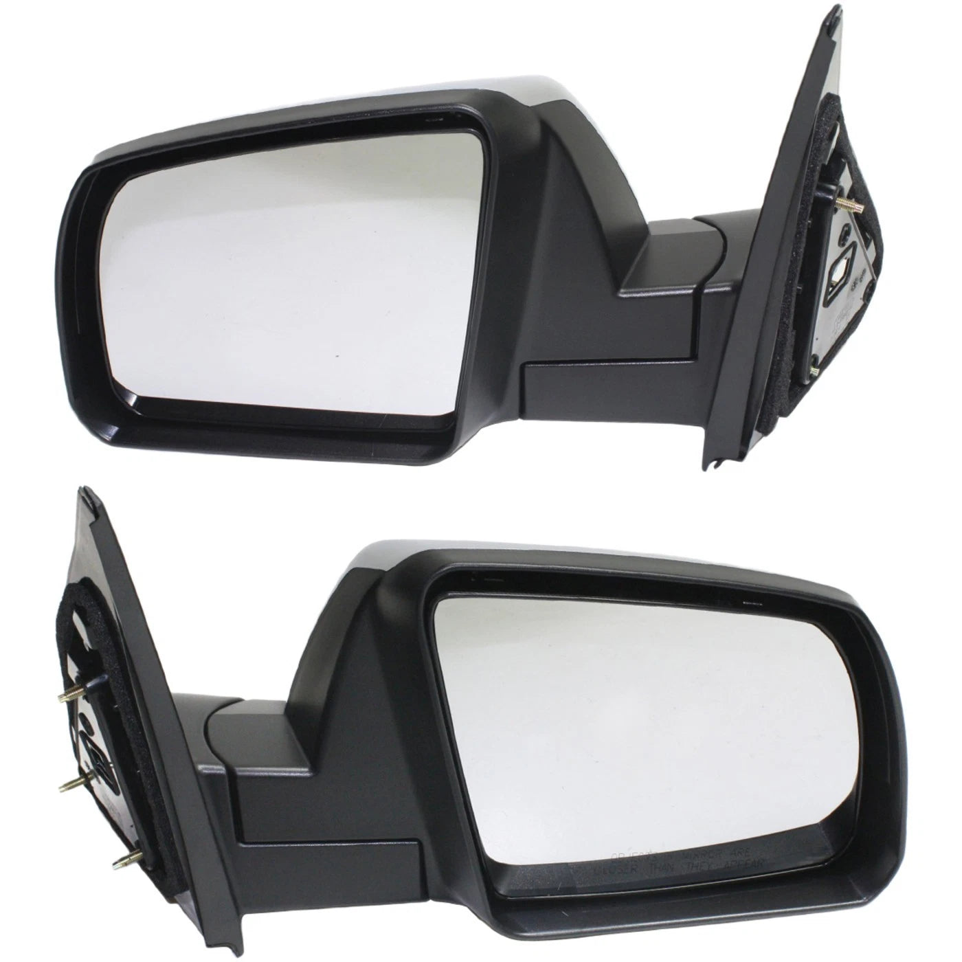Manual Mirror Set for Toyota Tundra (2007–2013) Chrome Folding