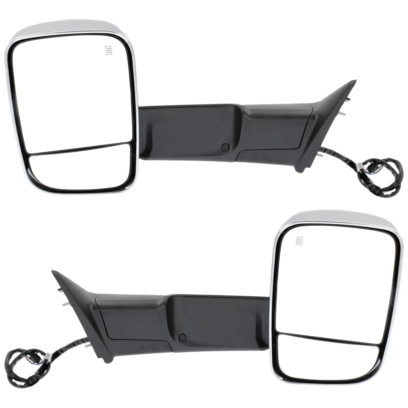 Set of 2 Heated Towing Mirrors for 2500