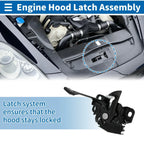 Hood Latch Assembly for Honda Civic (2012-2015) 1 x Pcs